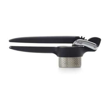 Imagem de Chef'n Espremedor De Batatas E Vegetais Chef'N, Ferramenta Cozinha Para Prensar Amassar, Preta