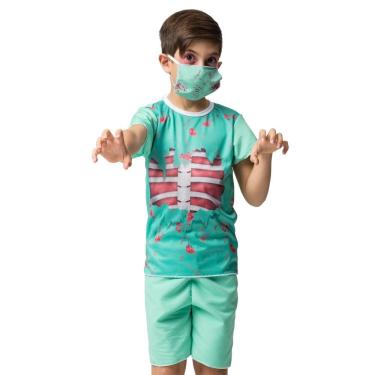 Imagem de Fantasia Halloween Infantil Enfermeira Zumbi ou Médico Zumbi