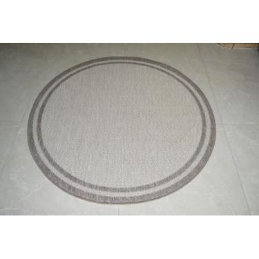 Imagem de Tapete redondo Natural Look Moldura A 200 cm