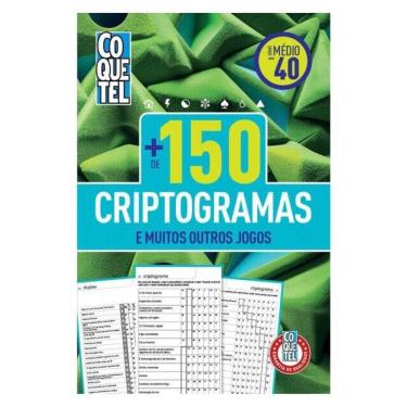 Imagem de Livro Coquetel Mais De 150 Criptogramas 40
