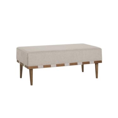 Imagem de Puff para quarto madeira maciça 1,40m - Califórnia - Bianchi Móveis