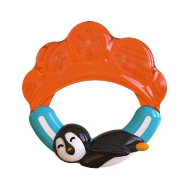 Imagem de Mordedor Lolly Kinddy Com Agua Pinguim