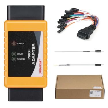 Imagem de OBDSTAR Kit P003+ funciona com tablets OBDSTAR série DC706, adaptador P003+ com jumper de bancada ECU; acessórios DC706 compatíveis com P003 para leitura de dados ECU Bosch, CS, código PIN etc