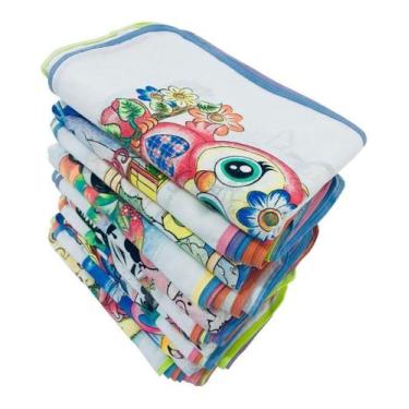 Imagem de Pano De Prato Com Viés Kit Com 10 Peças - Rubber Store