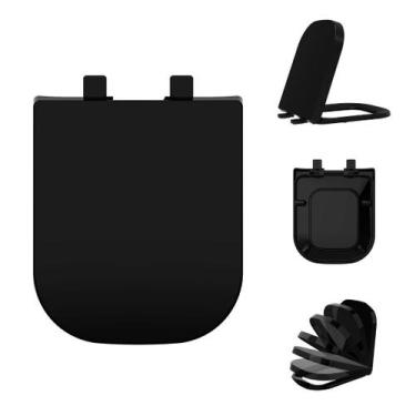 Imagem de Assento Sanitário Tupan Deca Quadra Axis Roca Gap Soft Close Termofixo