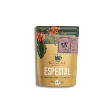 Imagem de REI DO CAFÉ Café Especial Mundo Novo em Grãos 250g Serra da Canastra 100% Arábica Gourmet Torra Média Sabor Equilibrado