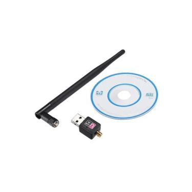 Imagem de Usb Wireless Com Antena - Importado