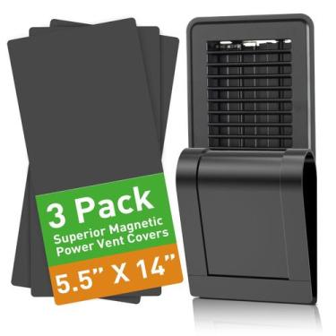 Imagem de Tampas de ventilação magnéticas VE NI SCC 14 x 5,5 polegadas, pacote c