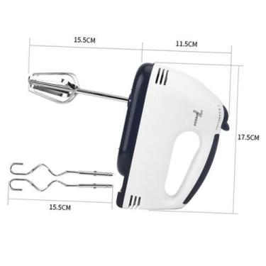 Imagem de Batedeira Elétrica Manual de Mão Para Bolo e Doces 110 Volts - Shophal