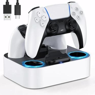 Imagem de Base De Carregamento Do Controlador Dual Sense Para O Ps5 Gl