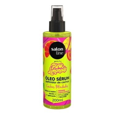 Imagem de Óleo Sérum Cachos dos Sonhos Pink Lemonade 200ml Salon Line, Rotina Ca