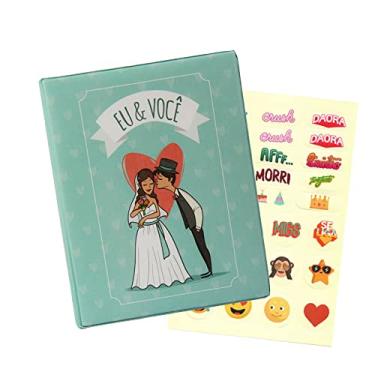 Imagem de Álbum 500 fotos 10x15 Love Eu e Você com Adesivos