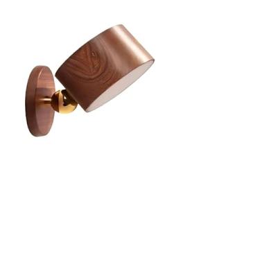 Imagem de Lâmpada De Parede Sem Fio Com Imã Luz De Leitura LED Moderna Luminaria De Dimmer(Escuro C/Controle(1 PÇ)