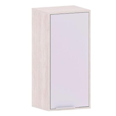 Imagem de Armário Aéreo Para Cozinha 40 Cm 1 Porta Atenas Cinza Cristal