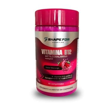 Imagem de Vitamina B12 Metilcobalamina - 60 comprimidos - Shape For