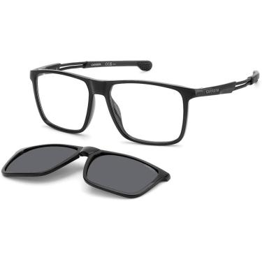 Imagem de Óculos de Sol Carrera Clip On 4020 CS 807 56M9 Preto - Preto - Masculino - Único-Masculino