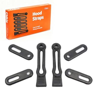 Imagem de Conjunto de kit de trava de retorno de borracha para porta de alças de capô para Hisun Yamaha Rhino 450 660 700, HS500 HS700 MSU500 MSU700 Massimo Nordik YS TSC (exceto Vector500 Vector700)