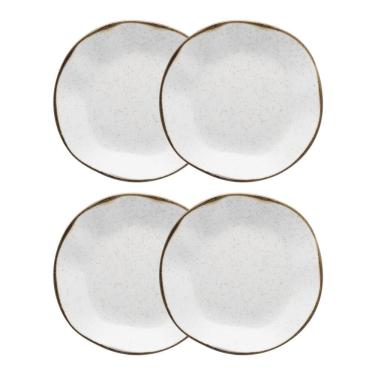 Imagem de Conjunto 4 Pratos Fundo 22,5 cm Ryo Maresia Porcelana Oxford