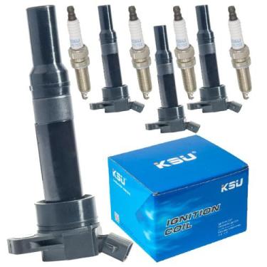 Imagem de Pacote de bobina de ignição com vela de ignição para Kia Soul 2012-201