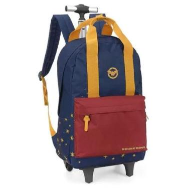 Imagem de mochila mulher maravilha up4you com alças costal - up4you luxcel