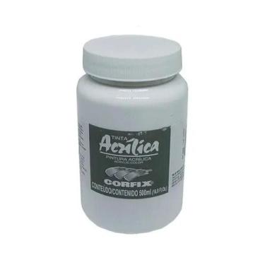 Imagem de Tinta Acrílica 500ml G1 102 Branco Titanio Corfix