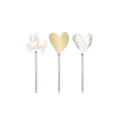 Imagem de PICK DECORATIVO OH BABY BOY PT C 12 UN