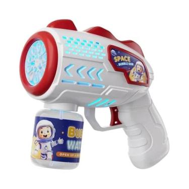 Imagem de Pistola Elétrica de Bolhas de Sabão para Crianças - 40 Buracos - Autom