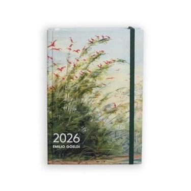 Imagem de AGENDA 2026 EMILIO GOELDI SEMANAL MINI GUARÁS TECA PAPELARIA