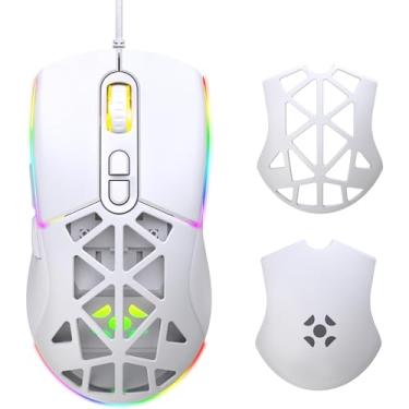 Imagem de Mouse Gamer Com Fio Striker Branco Fortrek