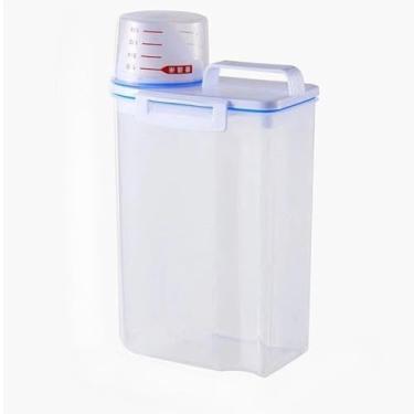 Imagem de Pote Hermético 2.5 L Com Medidor Organizador De Alimentos Mantimentos Arroz (3)