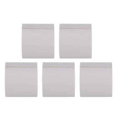 Imagem de Fita de Tubo de PVC à Prova de óleo, 5pcs Fitas de Embrulho de Tubo Retardador de Chama, Suprimentos Elétricos Ecológicos para Fios, Conectores, Largura de 6 Cm, 570g (Cinza)