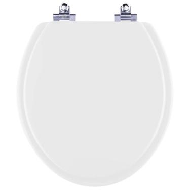 Imagem de Assento Sanitário Laqueado Soft Close Atlantis Branco Para Vaso Belize