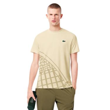 Imagem de Camiseta Lacoste Tennis Ultra-Dry Branco Off-GG