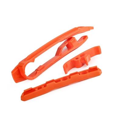 Imagem de DIEKE Corrente deslizante de motocicleta forte guia de braço oscilante de corrente de poliuretano de alto desempenho instalação simples para bicicleta