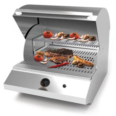 Imagem de Churrasqueira a Gás GLP de Embutir Saro CHMGLP