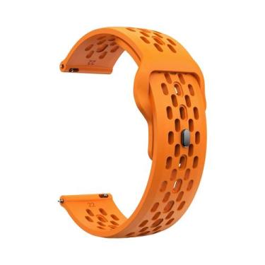 Imagem de Pulseira Esportiva De Silicone Respirável De 22mm Para Relógio CMF pro