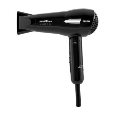 Imagem de Secador de Cabelo BSC1200 Britânia Preto Bivolt, Preto, Bivolt