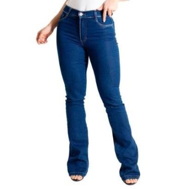 Imagem de Calça Jeans Sawary Boot Cut - 280274 - Azul médio 42-Feminino