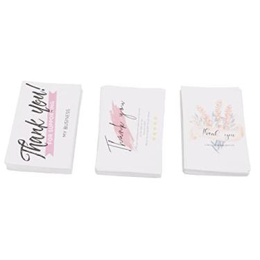 Imagem de Cartões postais em branco Cartolina branca 90 unidades Padrões exclusivos Superfície brilhante Cartões de notas de papel duro para saudações Convites Projetos DIY Vocabulário Memo