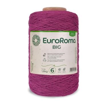 Imagem de Barbante BIG EuroRoma Colorido 1,8Kg N6-560 - Magenta