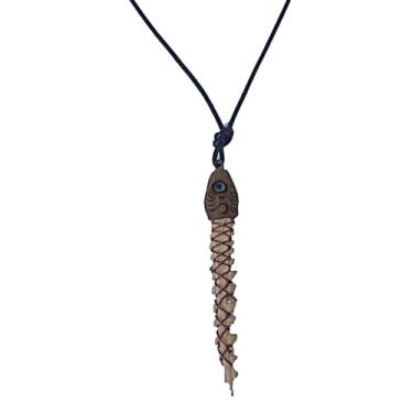 Imagem de Colar Esporão, Variedades, Artesanal (Durepox com Olho Grego)