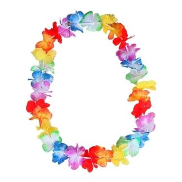 Imagem de Colar Havaiano Colorido - Kit 5 Unidades