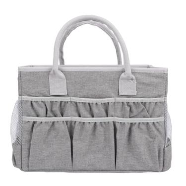 Imagem de TARSHYRY Saco Organizador de Artesanato, Grande Caddy de Armazenamento de Arte Com Vários Bolsos, para Artigos de Higiene Pessoal de Viagem, Cosméticos, Organização de Equipamentos de