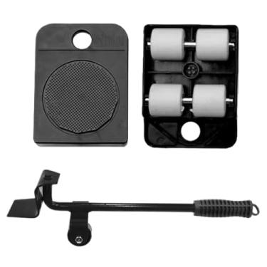 Imagem de Rodas para Deslocamento de Móveis,Deslizador de Móveis com Rodas,Deslizante Multifuncional para Eletrodomésticos | Para Geladeira, Aparelhos, Cama, Sofá, Armário, Máquina de Lavar Roupa e