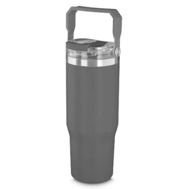 Imagem de GARRAFA Copo Térmico Premium 950ml Isolamento Duplo em Aço Inox - Edição Black