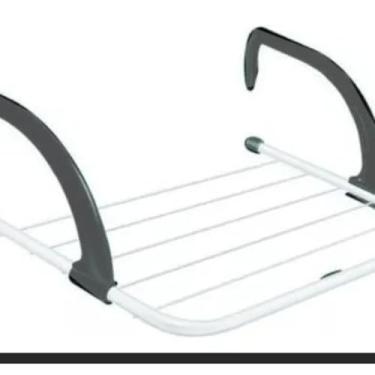 Imagem de Varal Portátil Portas Janelas Seca Roupa Apartamento cores variadas