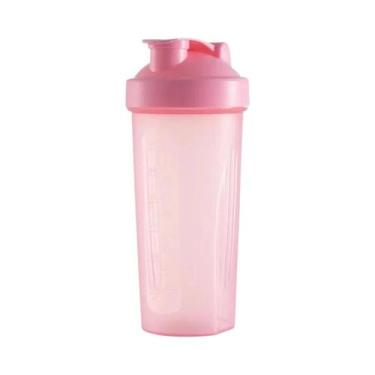 Imagem de Garrafa De Shake De Proteína Portátil De 400ml 600ml Com Bola De Mistu