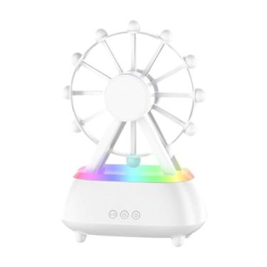 Imagem de Bothyi Umidificador de névoa com difusor de óleos essenciais e desligamento automático para quarto, escritório, spa e hotel, Branco