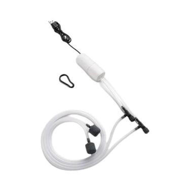 Imagem de Bomba De Ar Silenciosa USB Portátil Para Aquário, Aerador Mini Ajustáv