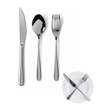 Imagem de Kit 36 Talheres Garfo Colher Faca Inox Bufffet -restaurante